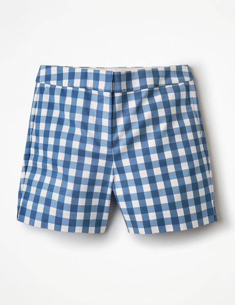 Richmond Shorts - Riviera Blue Gingham Richmond Shorts - Riviera Blue Gingham