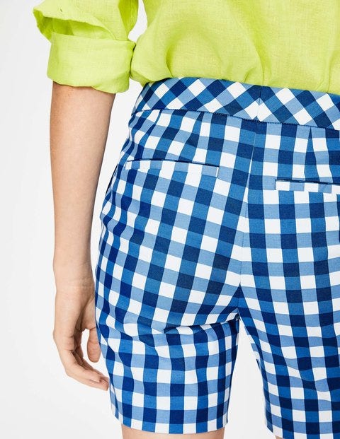 Richmond Shorts - Riviera Blue Gingham Richmond Shorts - Riviera Blue Gingham