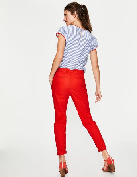Rachel Chinohose - Knalliges Rot Rachel Chinohose - Knalliges Rot