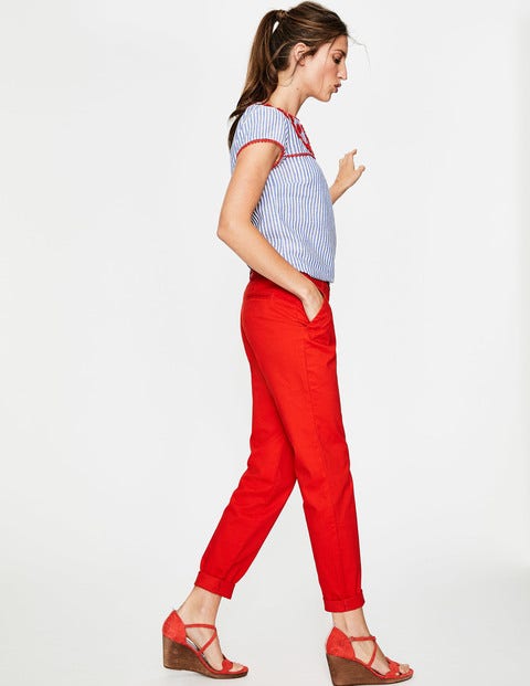 Rachel Chinohose - Knalliges Rot Rachel Chinohose - Knalliges Rot