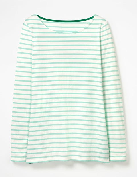 Long Sleeve Breton - Ivory/Ripple Long Sleeve Breton - Ivory/Ripple