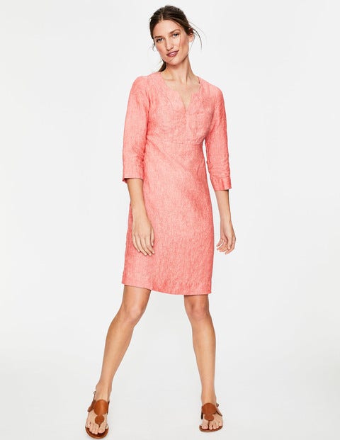 Casual Linen Tunic - Rosehip Casual Linen Tunic - Rosehip