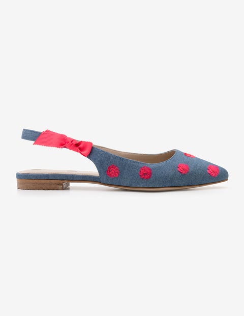 Hilary Slingbacks - Chambray Hilary Slingbacks - Chambray