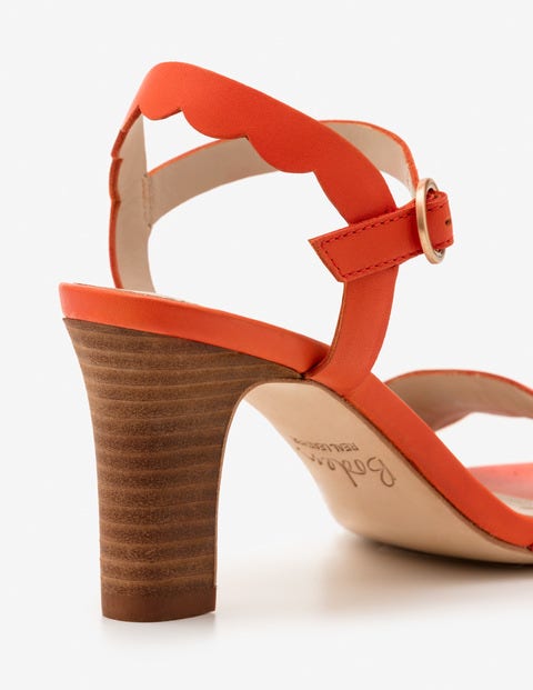 Chaussures À Talon Ruth - Orange Sanguine Chaussures À Talon Ruth - Orange Sanguine