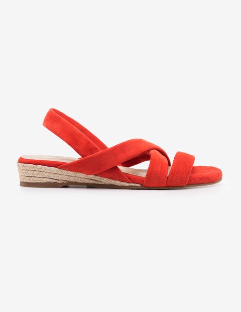 Ava Espadrille Sandals - Red Pop Ava Espadrille Sandals - Red Pop