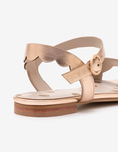 Ruth Sandals - Rose Gold Metallic Ruth Sandals - Rose Gold Metallic