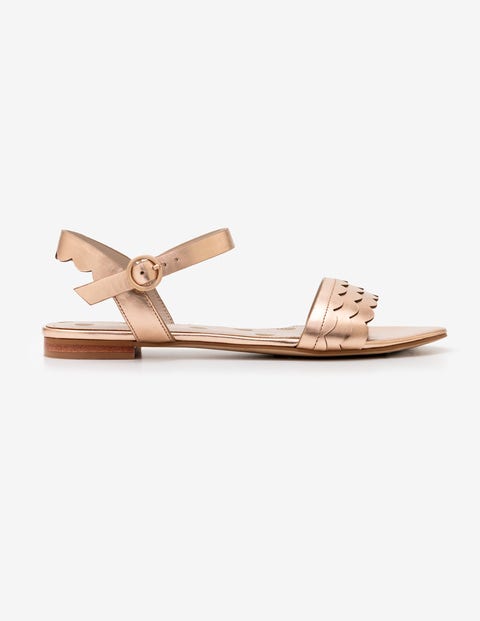 Ruth Sandals - Rose Gold Metallic Ruth Sandals - Rose Gold Metallic