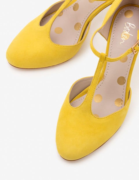 Whitney Mid Heels - Mimosa Yellow Whitney Mid Heels - Mimosa Yellow