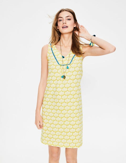 Tarifa Jersey Dress - Citrus Yellow Shell Tarifa Jersey Dress - Citrus Yellow Shell