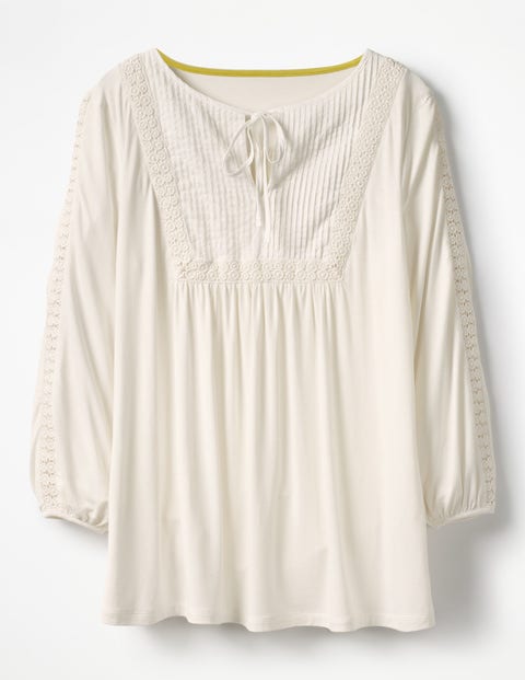 Anna Jersey Top - Ivory Anna Jersey Top - Ivory