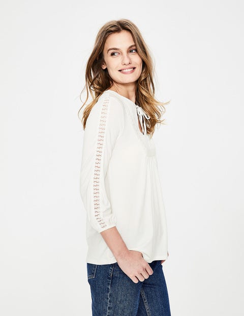 Anna Jersey Top - Ivory Anna Jersey Top - Ivory