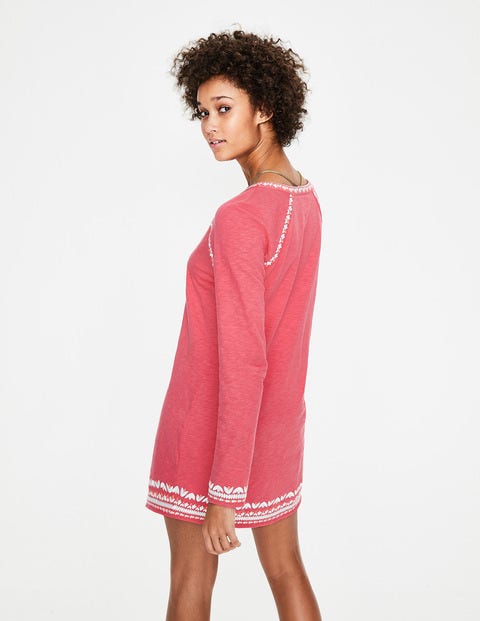 Edie Jersey Kaftan - Coral Sunset Edie Jersey Kaftan - Coral Sunset