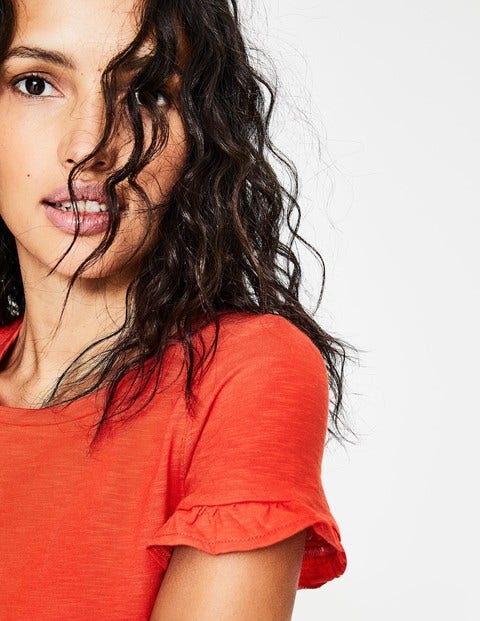 Emily Jersey Dress - Blood Orange Emily Jersey Dress - Blood Orange