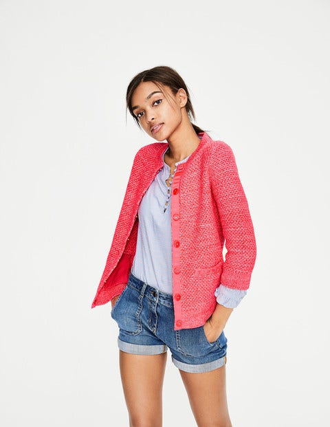 Tori Cardigan - Bright Watermelon Tori Cardigan - Bright Watermelon
