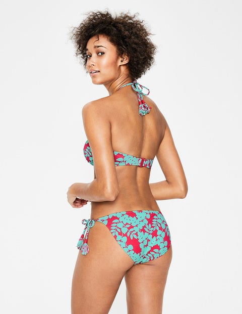 Rinella Bikini Bottoms - Paradise Pink Leaves Rinella Bikini Bottoms - Paradise Pink Leaves