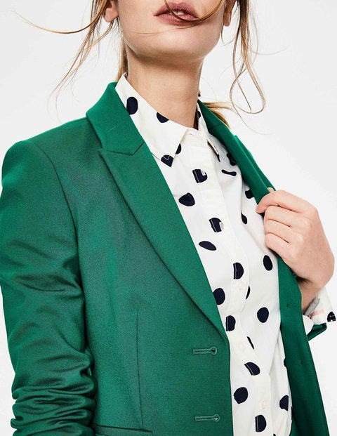 Elizabeth Ponte-Blazer - Saftiges Grün Elizabeth Ponte-Blazer - Saftiges Grün