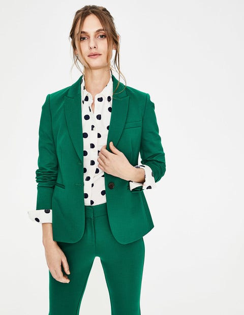 Elizabeth Ponte-Blazer - Saftiges Grün Elizabeth Ponte-Blazer - Saftiges Grün