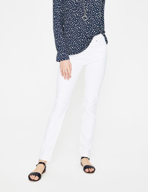 Trafalgar Straight Leg Jeans - White Trafalgar Straight Leg Jeans - White