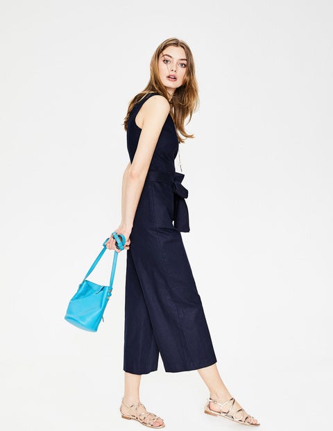 Wrap Jumpsuit - Navy Wrap Jumpsuit - Navy