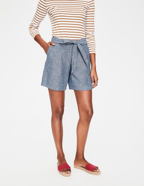 Cora Shorts - Chambray Cora Shorts - Chambray