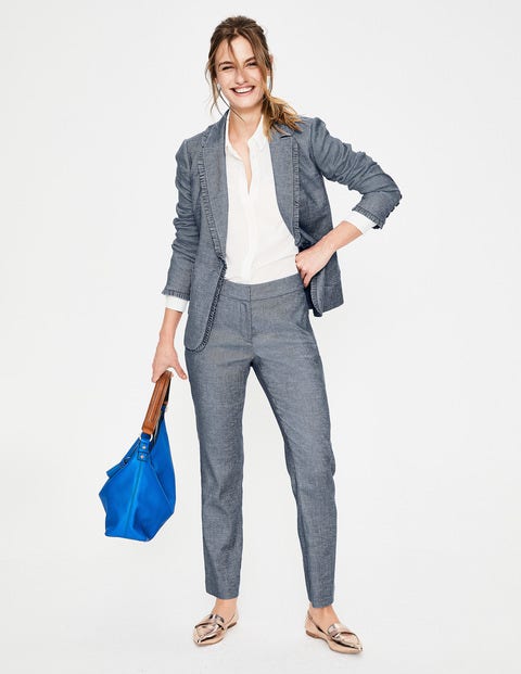 Mina Blazer - Chambray Mina Blazer - Chambray