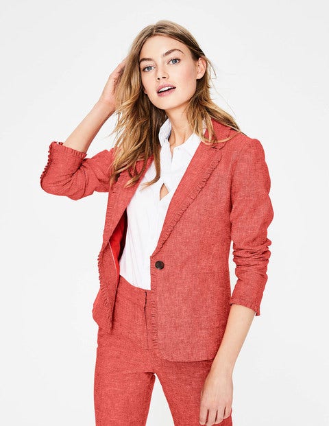Mina Blazer - Rosehip Mina Blazer - Rosehip
