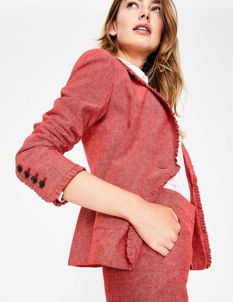 Mina Blazer - Rosehip Mina Blazer - Rosehip