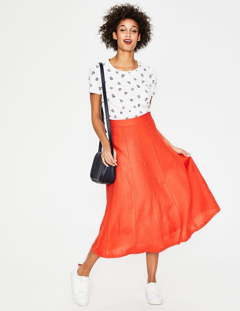 Laurie Skirt - Blood Orange Laurie Skirt - Blood Orange