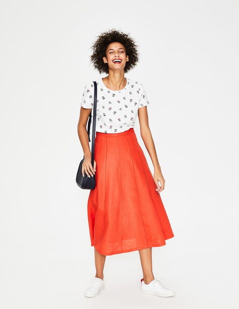 Laurie Skirt - Blood Orange Laurie Skirt - Blood Orange