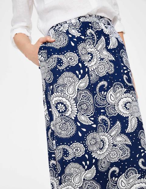 Juliette Maxirock - Blau, Paisley-Garten Juliette Maxirock - Blau, Paisley-Garten