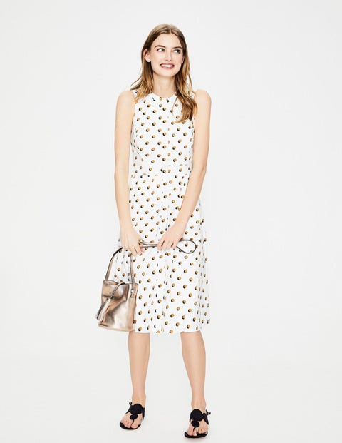Leila Shirt Dress - Gingerbread Shadow Spot Leila Shirt Dress - Gingerbread Shadow Spot
