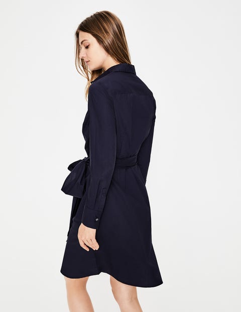 Modern Shirt Dress - Navy Modern Shirt Dress - Navy