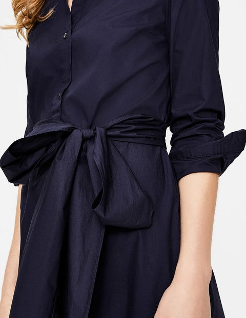 Modern Shirt Dress - Navy Modern Shirt Dress - Navy