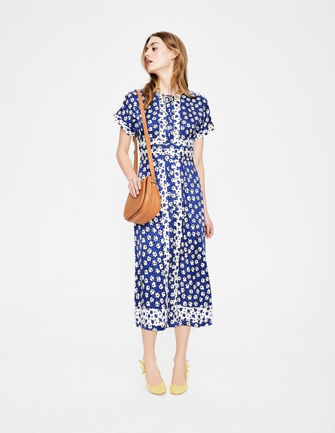 Esmeralda Dress - Greek Blue Random Spot Esmeralda Dress - Greek Blue Random Spot