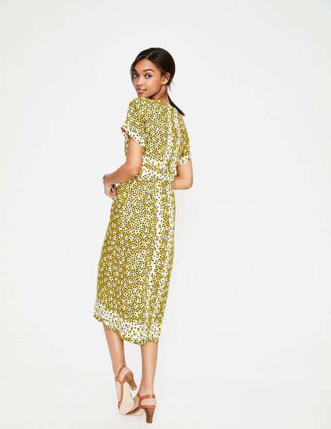 Esmeralda Dress - Mimosa Yellow Random Spot Esmeralda Dress - Mimosa Yellow Random Spot