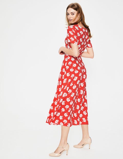 Ruth Midi Dress - Rosehip Primrose Ruth Midi Dress - Rosehip Primrose