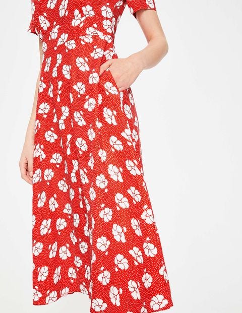 Ruth Midi Dress - Rosehip Primrose Ruth Midi Dress - Rosehip Primrose