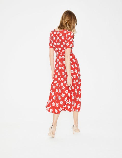 Ruth Midi Dress - Rosehip Primrose Ruth Midi Dress - Rosehip Primrose