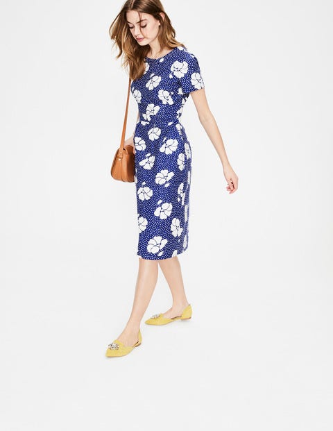 Sierra Textured Dress - Greek Blue Primrose Sierra Textured Dress - Greek Blue Primrose
