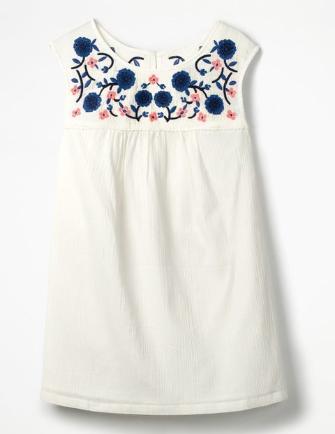 Portia Embroidered Top - Ivory Portia Embroidered Top - Ivory