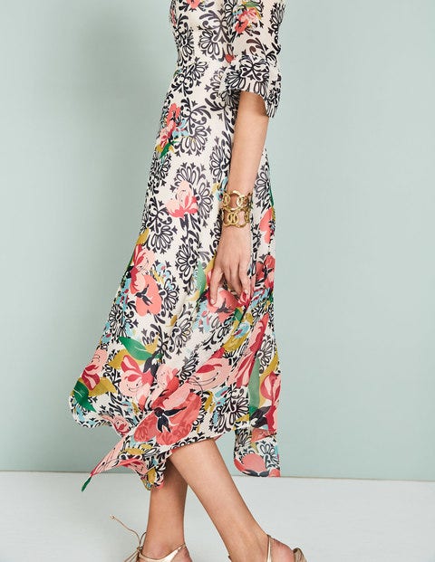 Beatrix Dress - Multi Wild Bloom Flourish Beatrix Dress - Multi Wild Bloom Flourish