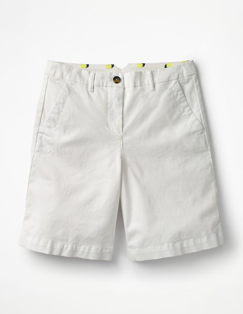 Rachel Chino Shorts - White Rachel Chino Shorts - White