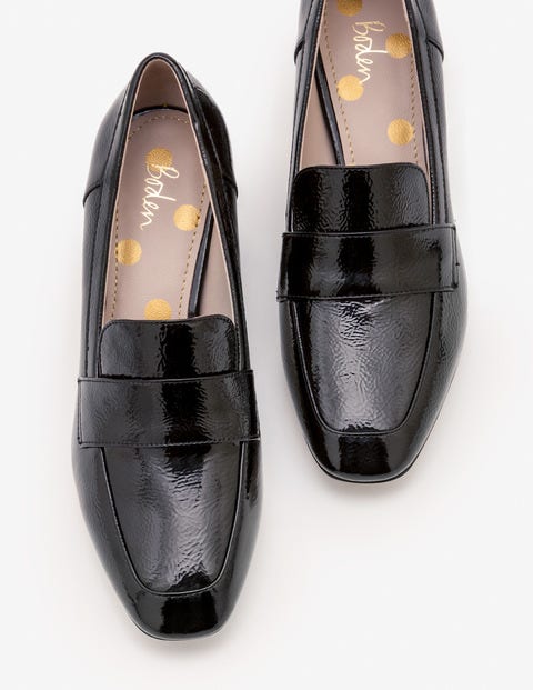 Alicia Heeled Loafers - Black Alicia Heeled Loafers - Black