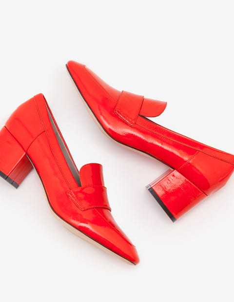 Alicia Heeled Loafers - Gladioli Alicia Heeled Loafers - Gladioli
