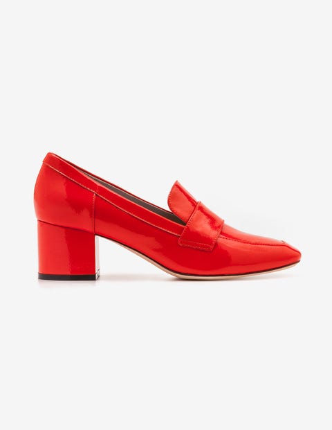 Alicia Heeled Loafers - Gladioli Alicia Heeled Loafers - Gladioli