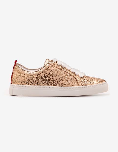 Classic Sneakers - Gold Glitter Classic Sneakers - Gold Glitter