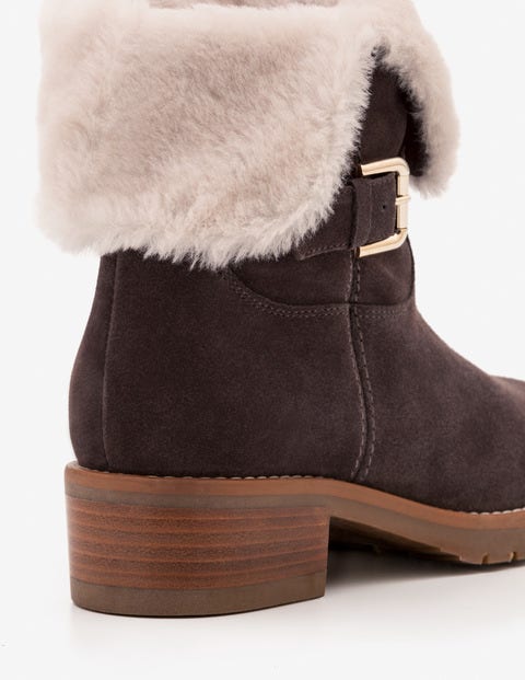 Cumbria Shearling Boots - Pewter Cumbria Shearling Boots - Pewter