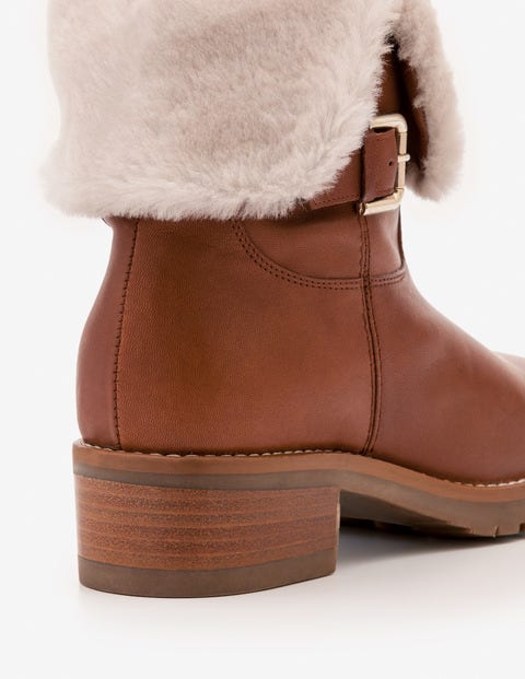 Cumbria Shearling Boots - Tan Cumbria Shearling Boots - Tan
