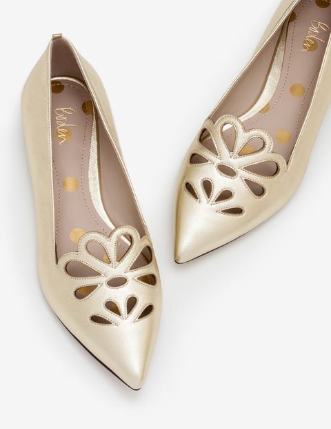 Eloise Flats - Gold Metallic Eloise Flats - Gold Metallic