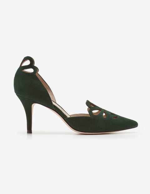 Eloise Schuhe Mit Mittelhohem Absatz - Waldgrün Eloise Schuhe Mit Mittelhohem Absatz - Waldgrün